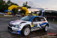 Rallye Český Krumlov: Super RZ na výstavišti v Českých Budějovicích 2018